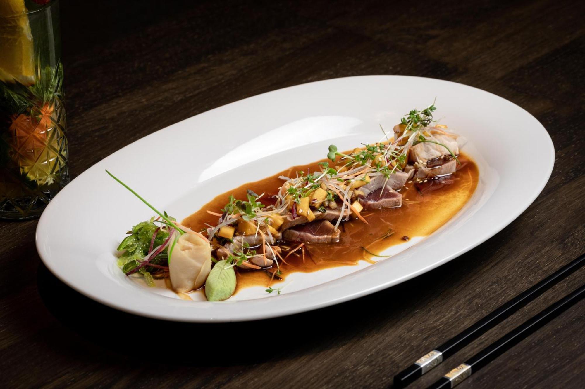 Kpm Hotel & Residences 柏林 外观 照片 A plate of ceviche