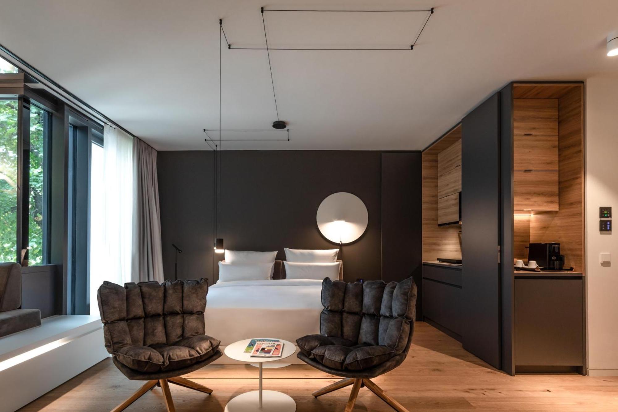 Kpm Hotel & Residences 柏林 外观 照片 A room at the hotel
